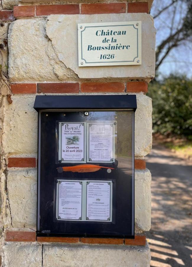 Chateau De La Boussiniere Gennes-Val-de-Loire Exteriör bild
